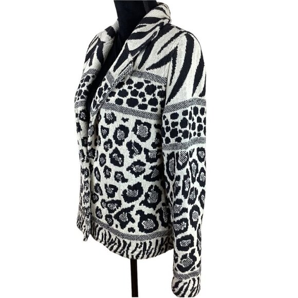 VINTAGE TAPESTRY ANIMAL PRINT PAINTED PONY BLAZER - Picture 2 of 10